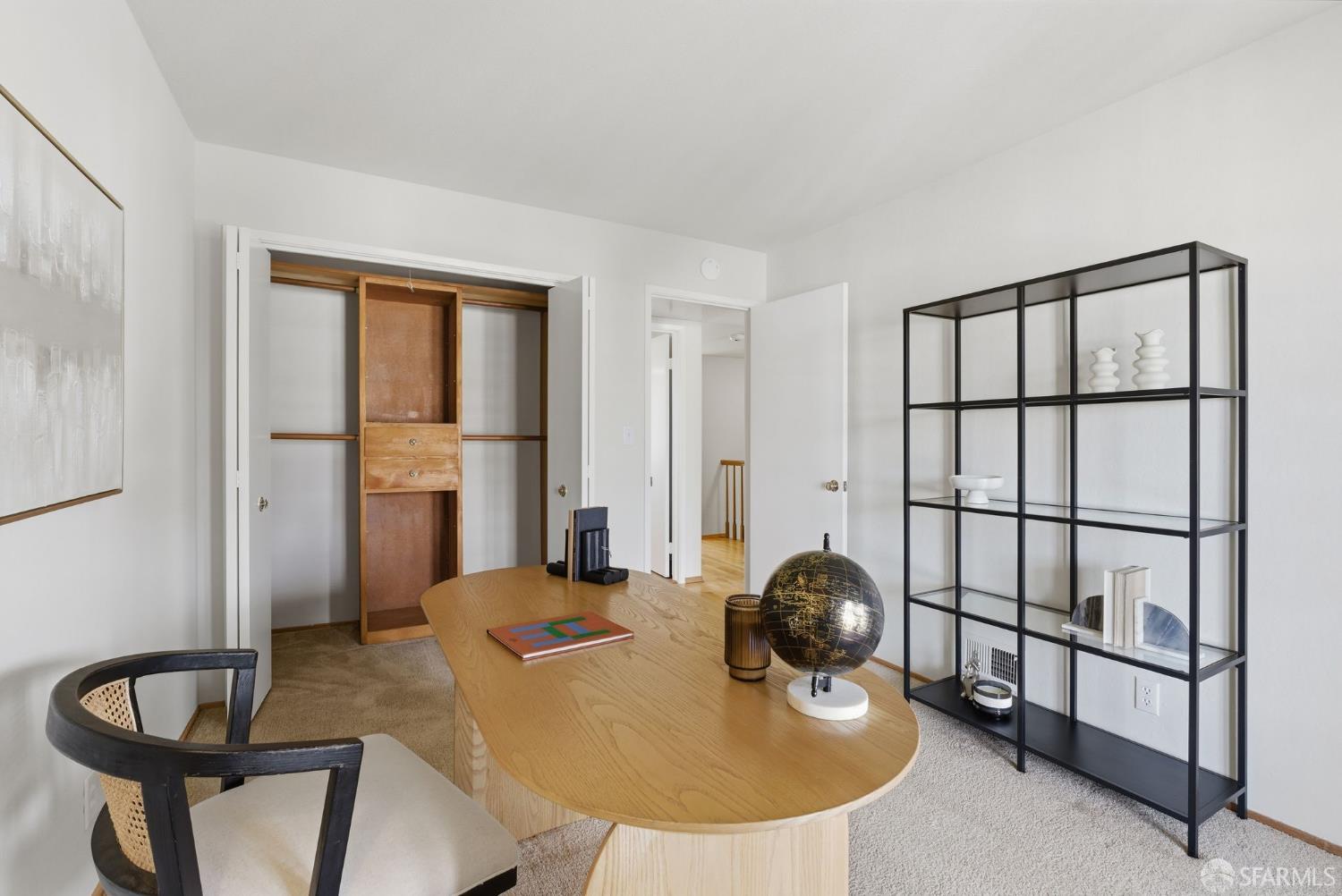 969 Springfield Drive Millbrae, CA 94030 - Photo 29 of 48 a bathroom with a sink and a mirror