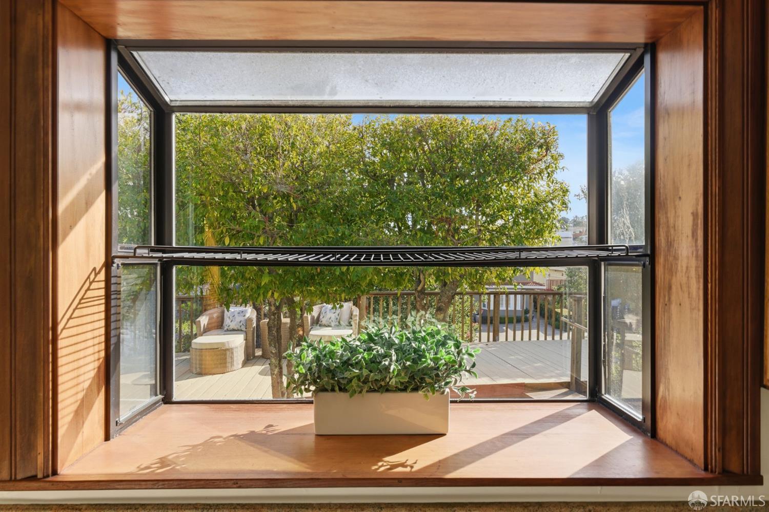 969 Springfield Drive Millbrae, CA 94030 - Photo 34 of 48 a view of a glass door with a balcony