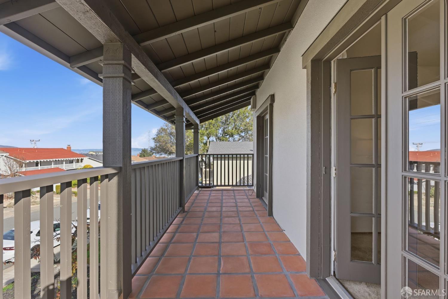 969 Springfield Drive Millbrae, CA 94030 - Photo 36 of 48 a view of a balcony with wooden floor