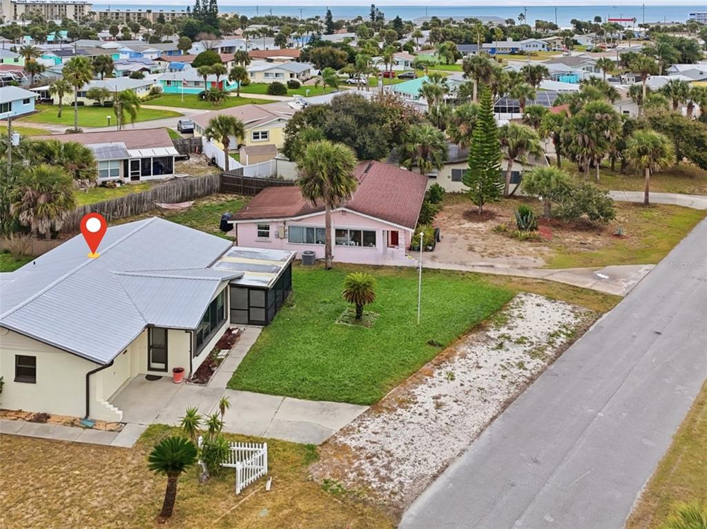 37 Berkley Road Ormond Beach, FL 32176 - Photo 33 of 41 an aerial view of a house with a garden
