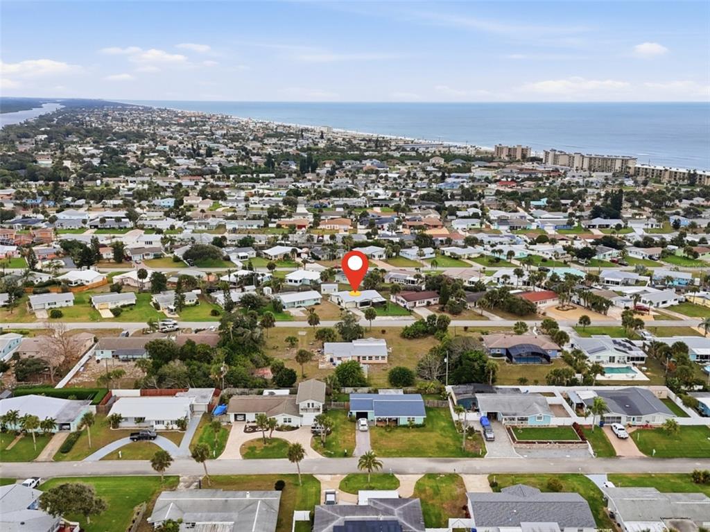 37 Berkley Road Ormond Beach, FL 32176 - Photo 38 of 41 an aerial view of residential building and city