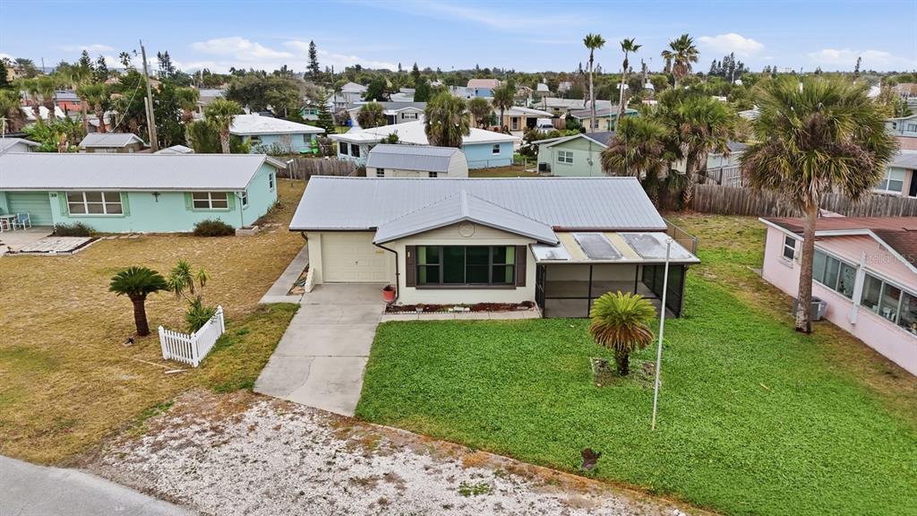 37 Berkley Road Ormond Beach, FL 32176 - Photo 40 of 41 an aerial view of a house with a garden