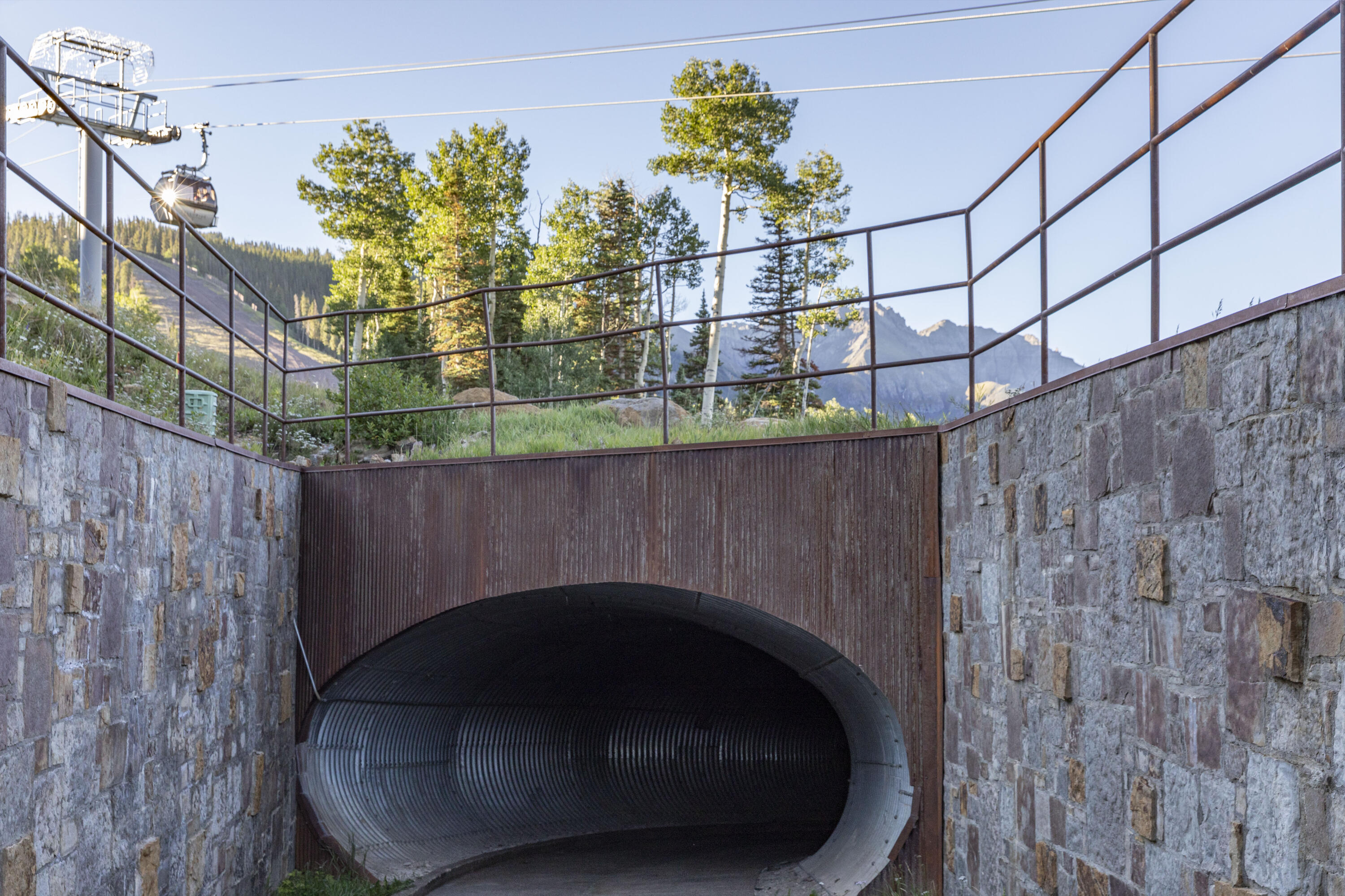 C-2 C-2 Tunnel Ln Mountain Village Telluride, CO 81435 - Photo 28 of 31 a car parked on the side of a building