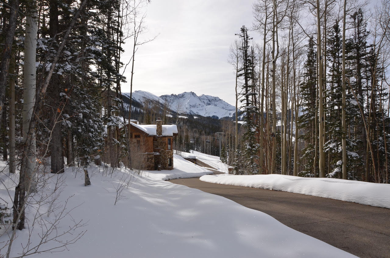 C-2 C-2 Tunnel Ln Mountain Village Telluride, CO 81435 - Photo 7 of 31 a view of a house with a snow in the yard