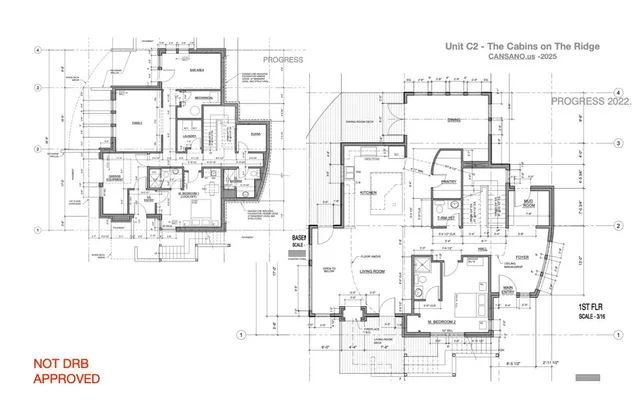 a black and white photo of a room