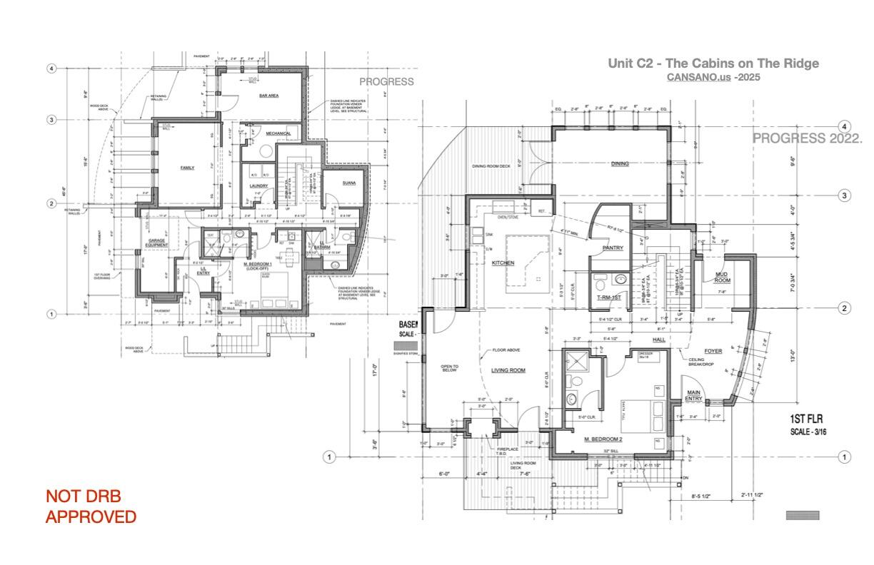 C-2 C-2 Tunnel Ln Mountain Village Telluride, CO 81435 - Photo 10 of 31 a black and white photo of a room