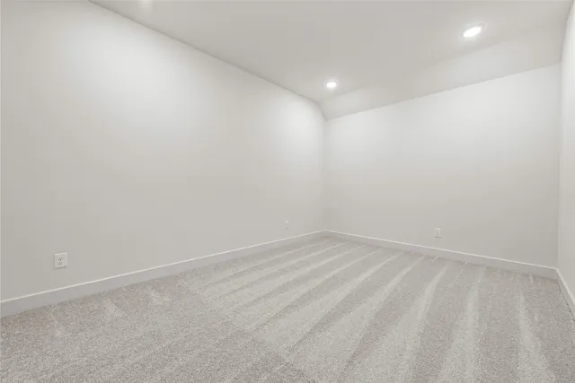 a view of empty room
