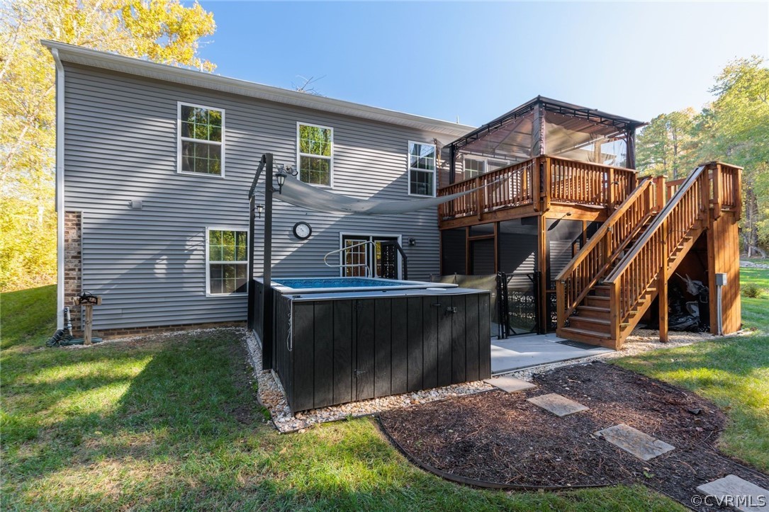 10331 Sandy Ridge Drive Chesterfield, VA 23832 - Photo 27 of 39 a view of house with a small yard