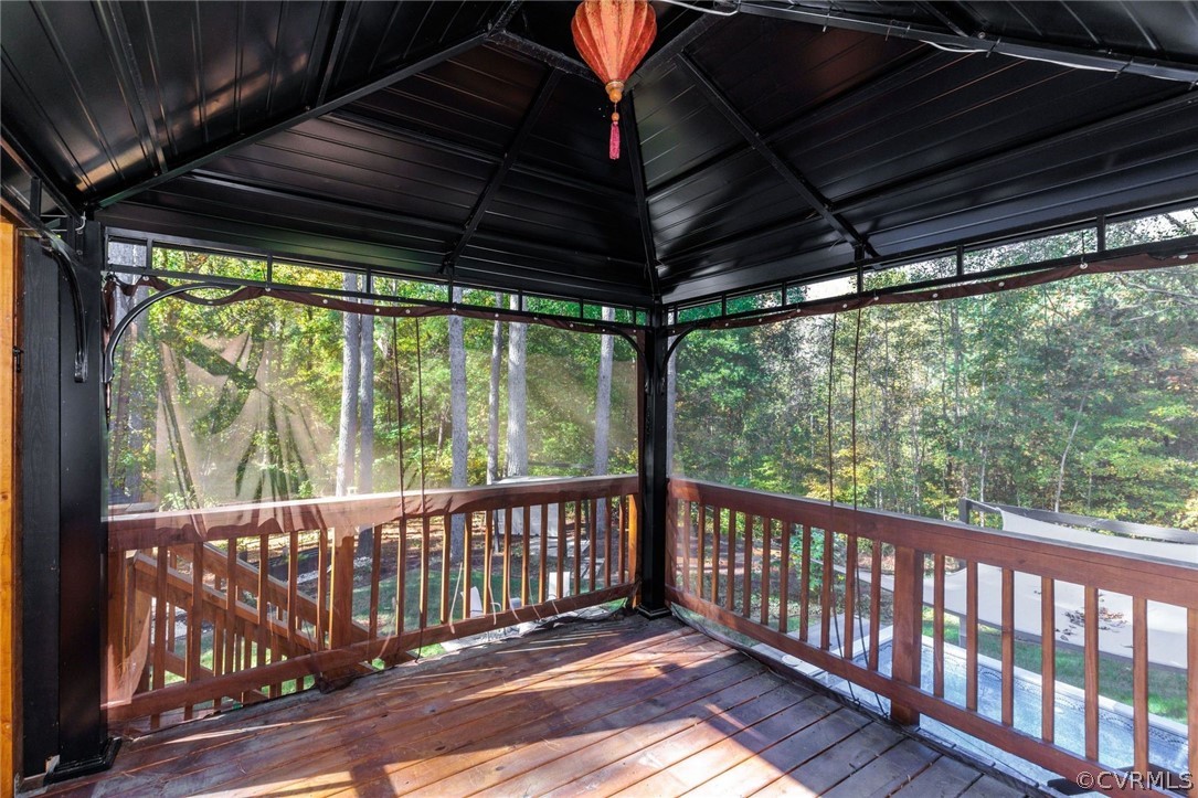 10331 Sandy Ridge Drive Chesterfield, VA 23832 - Photo 32 of 39 a view of porch with wooden floor in outdoor space