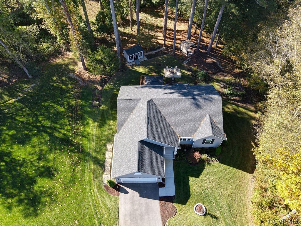 10331 Sandy Ridge Drive Chesterfield, VA 23832 - Photo 39 of 39 a view of a house with pool and a yard
