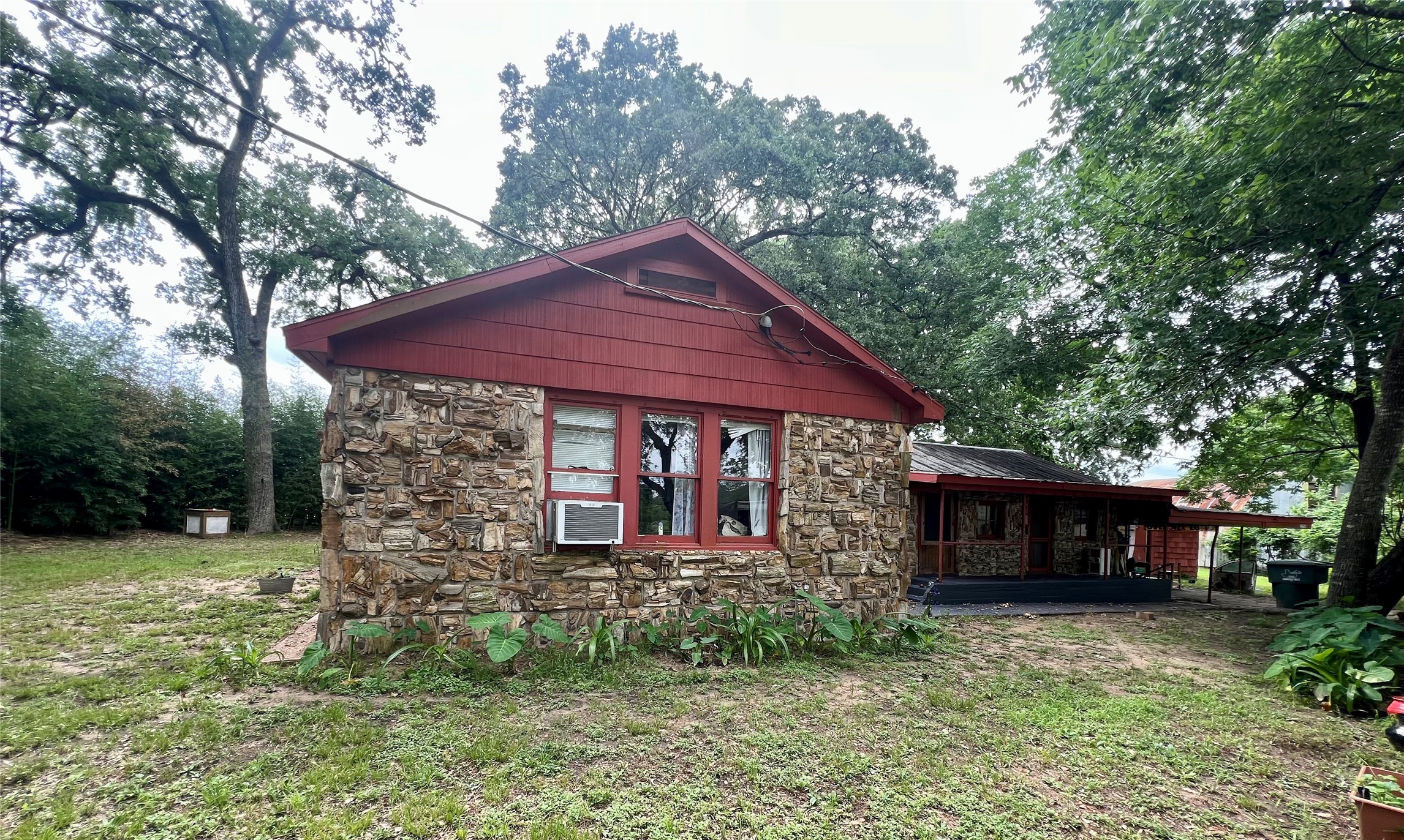 22606 Farm To Market 359 Hempstead, TX 77445 - Photo 10 of 26 Rock house and side entrance the patio