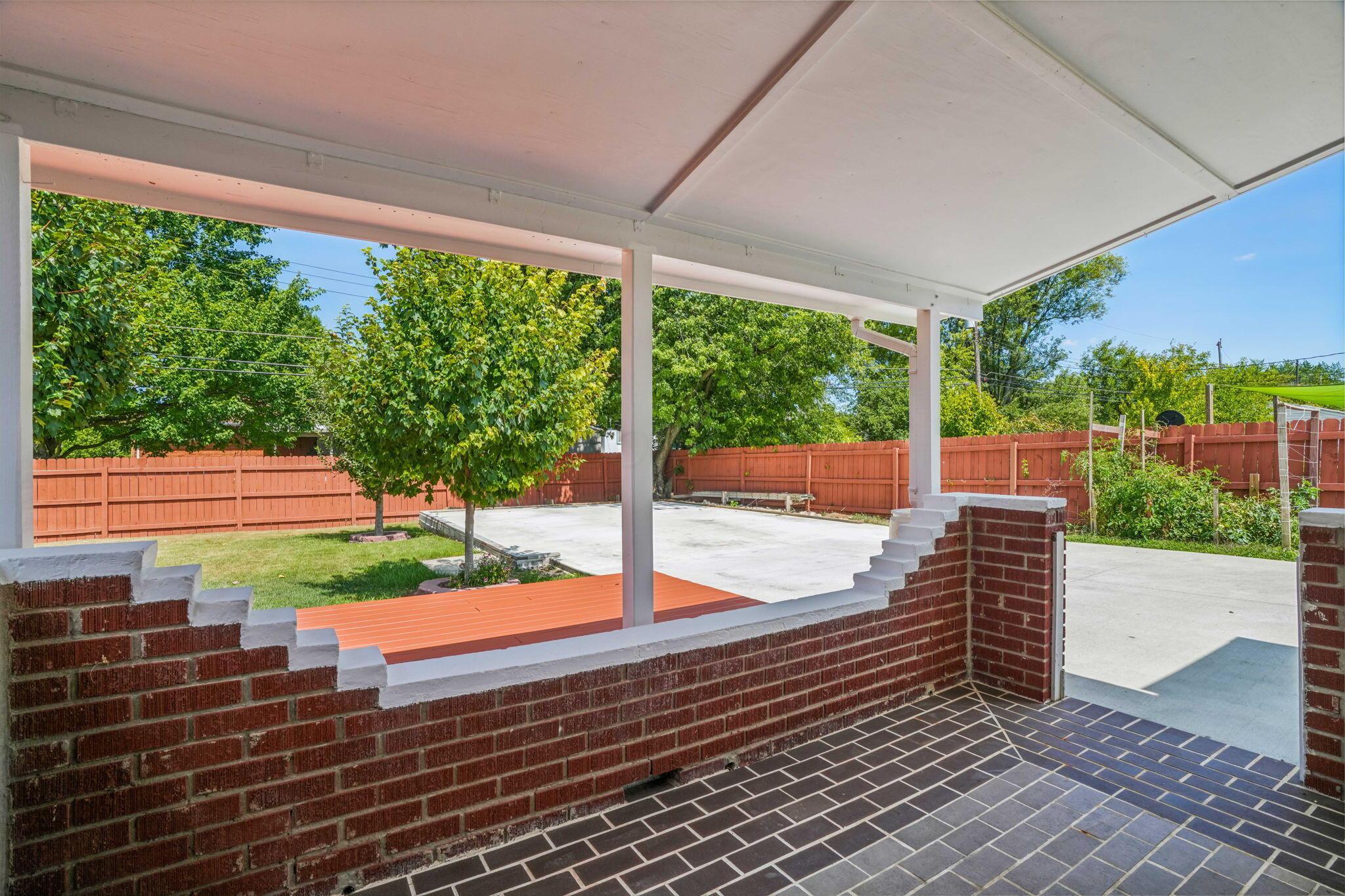 1360 Smith Road Columbus, OH 43207 - Photo 19 of 51 Back Brick Patio 2