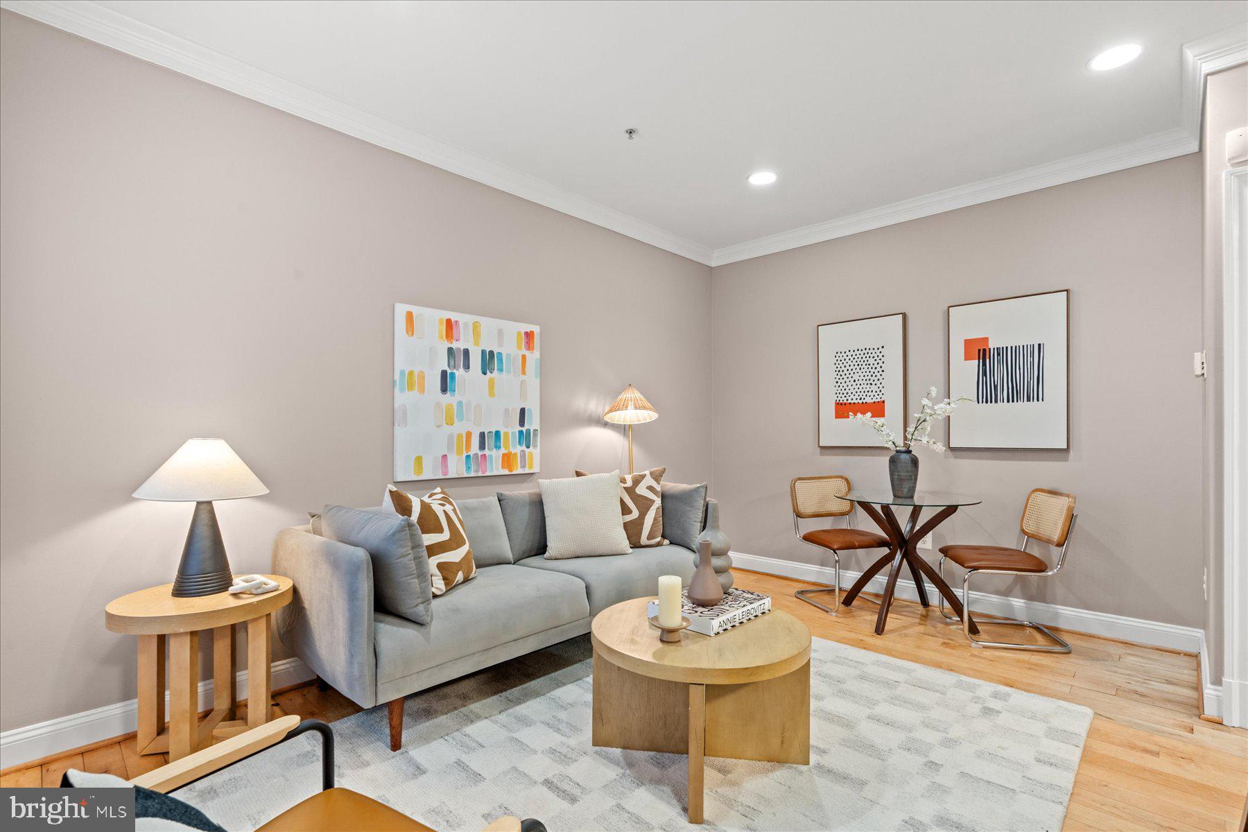 1740 18th Street Northwest, Unit 203 Washington, DC 20009 - Photo 3 of 14 Spacious living room