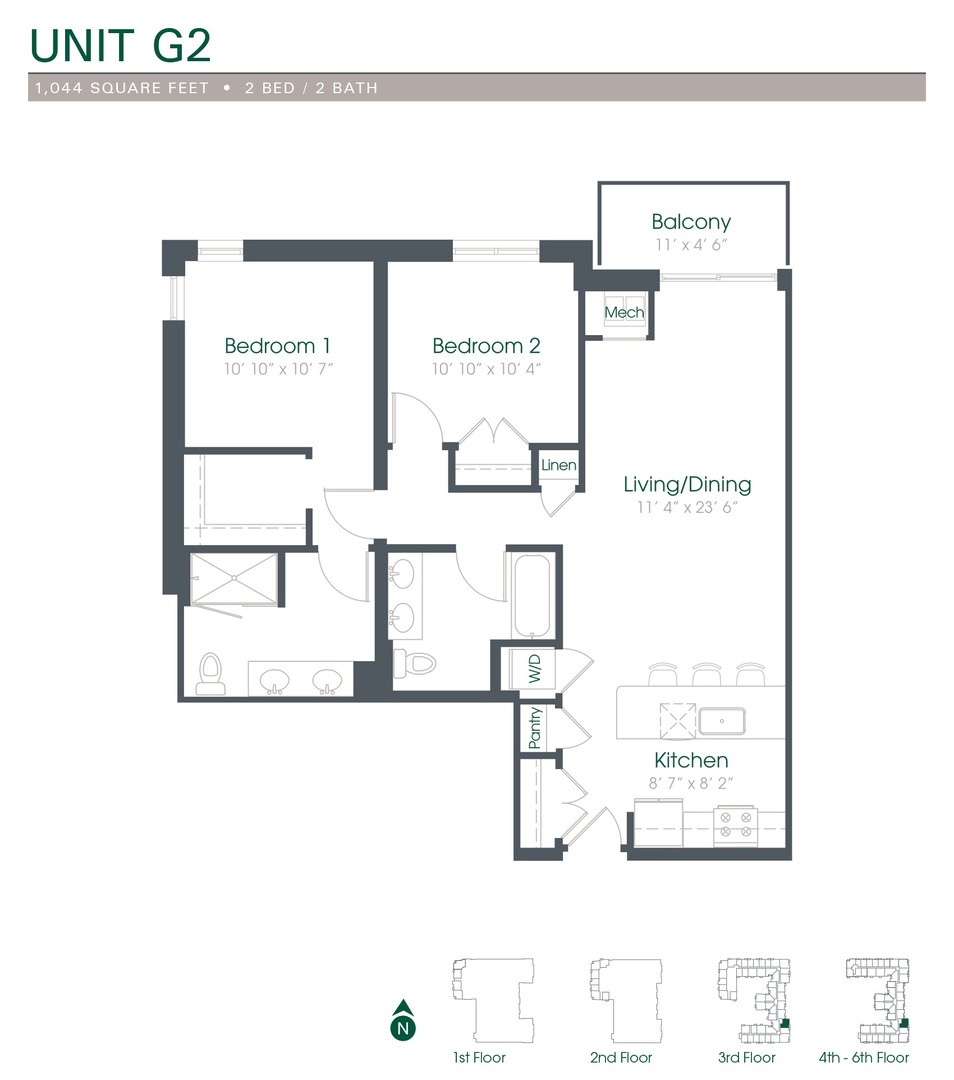 255 North Addison Avenue, Unit 338 Elmhurst, IL 60126 - Photo 2 of 20 a picture of a book shelf