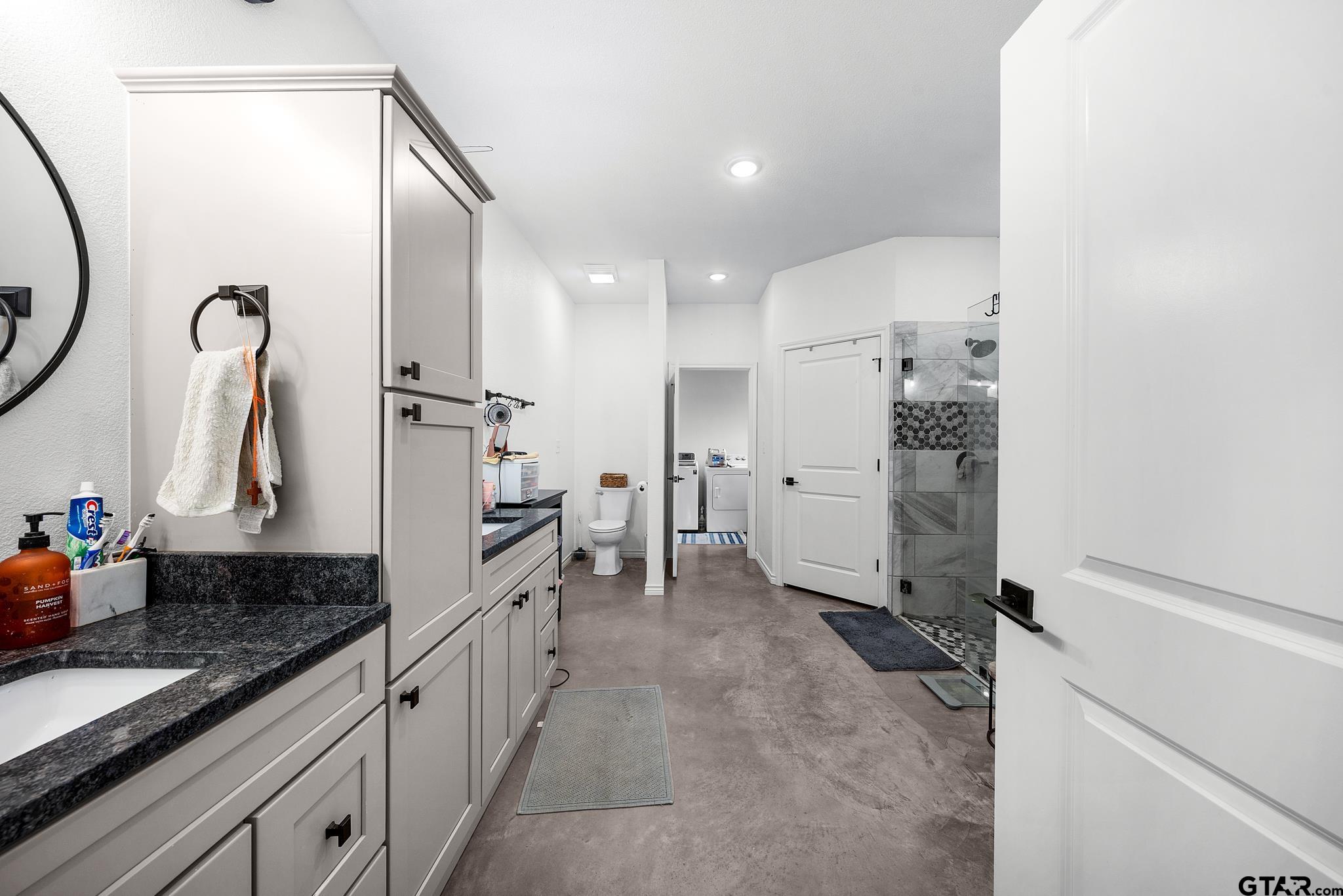 764 County Road 4315 Naples, TX 75568 - Photo 20 of 39 a view of a kitchen with a sink and cabinets