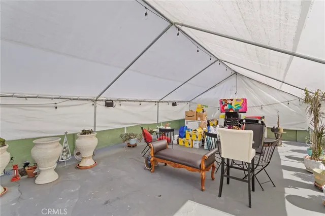 a view of parking garage