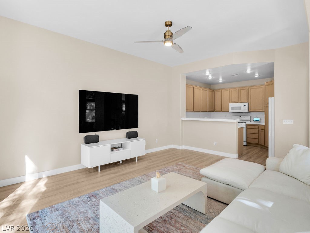 9201 Eagle Ridge Drive Las Vegas, NV 89134 - Photo 18 of 35 Open kitchen overlooking the main living areas.