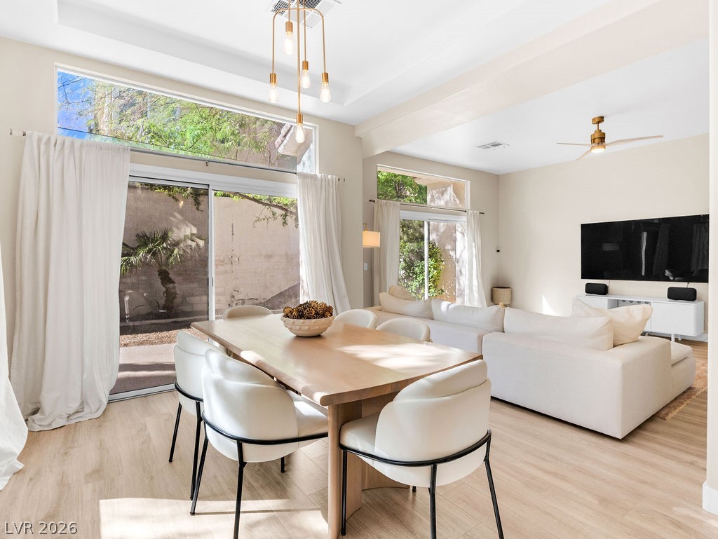 9201 Eagle Ridge Drive Las Vegas, NV 89134 - Photo 20 of 35 Dining space with seamless indoor-outdoor flow.