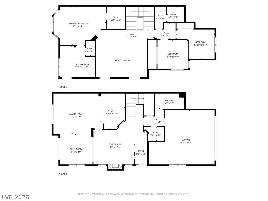 9201 Eagle Ridge Drive Las Vegas, NV 89134 - Photo 34 of 35 View of floor plan / room layout