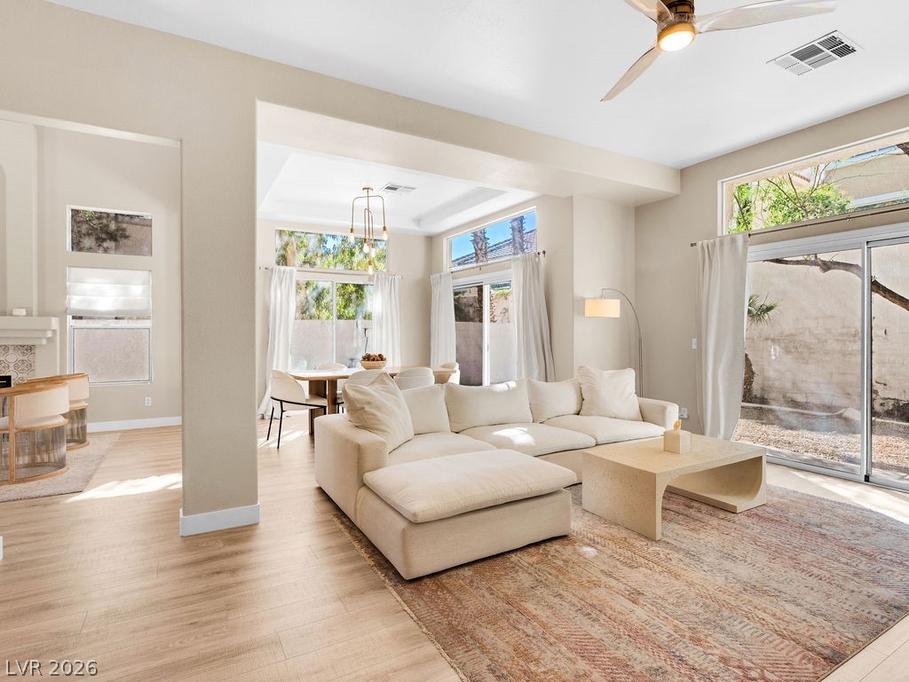 9201 Eagle Ridge Drive Las Vegas, NV 89134 - Photo 5 of 35 Soaring ceilings and abundant natural light