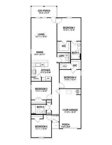$232,900 | 4710 Marais River Drive, Slidell, LA 70461