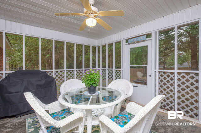 114 Asbury Hill Road Daphne, AL 36526 - Photo 21 of 31 Screened Porch