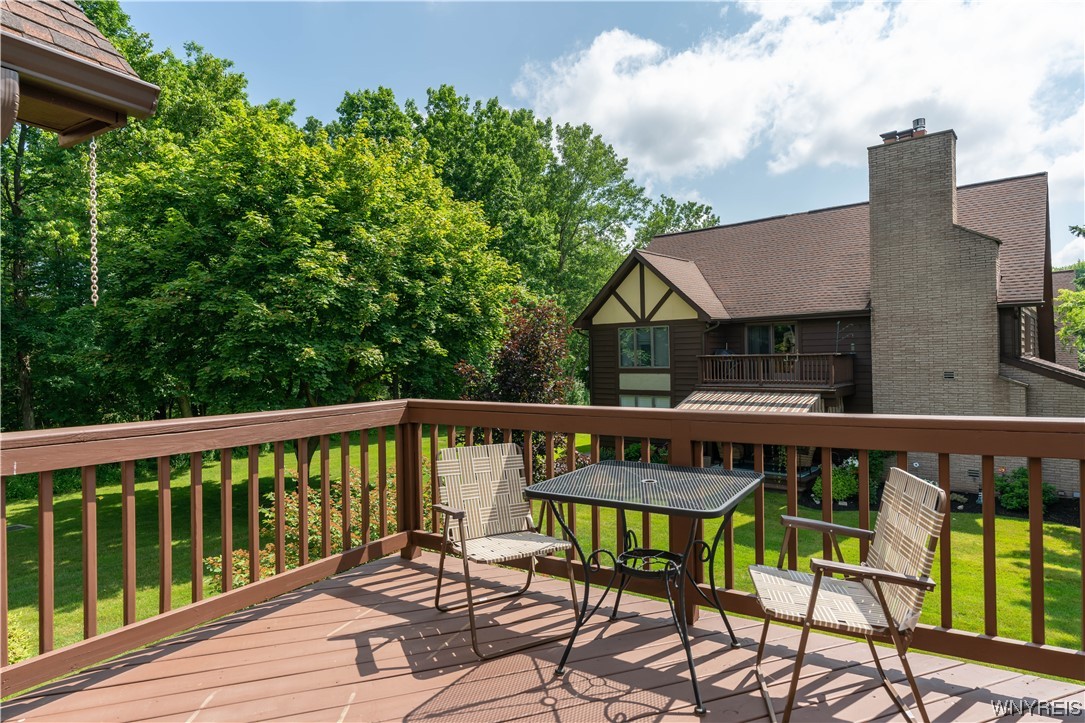 5295 Chestnut Ridge Road, Unit H Orchard Park, NY 14127 - Photo 21 of 27 Lovely deck