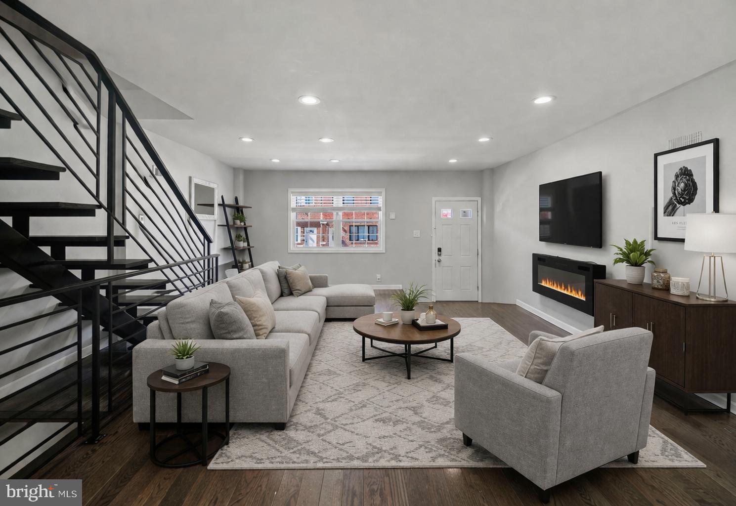 1607 South 28th Street Philadelphia, PA 19145 - Photo 2 of 11 Modern elegance in a cozy living space.
