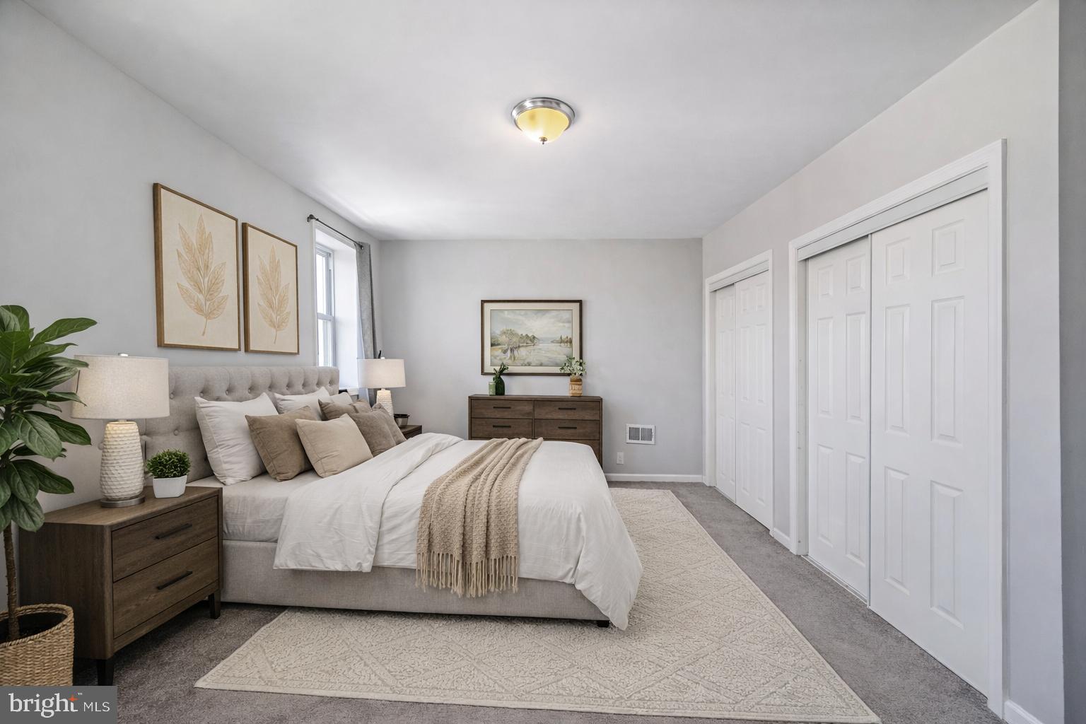 1607 South 28th Street Philadelphia, PA 19145 - Photo 8 of 11 Serene bedroom with soft, neutral tones.