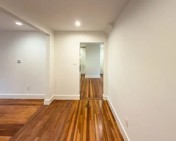 a view of wooden floor