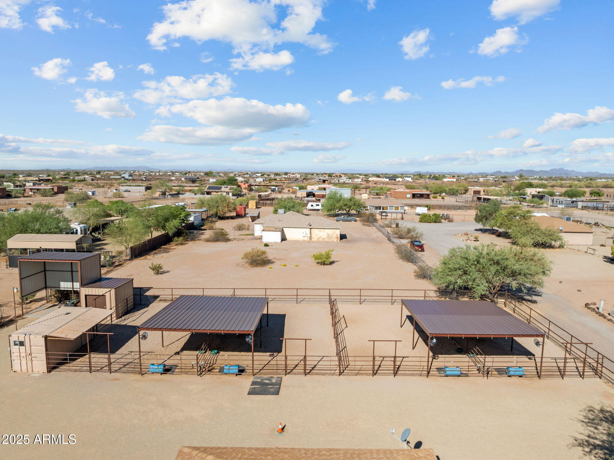 22309 West Rancho Caliente Wittmann, AZ 85361 - Photo 18 of 44 a view of a city from a terrace