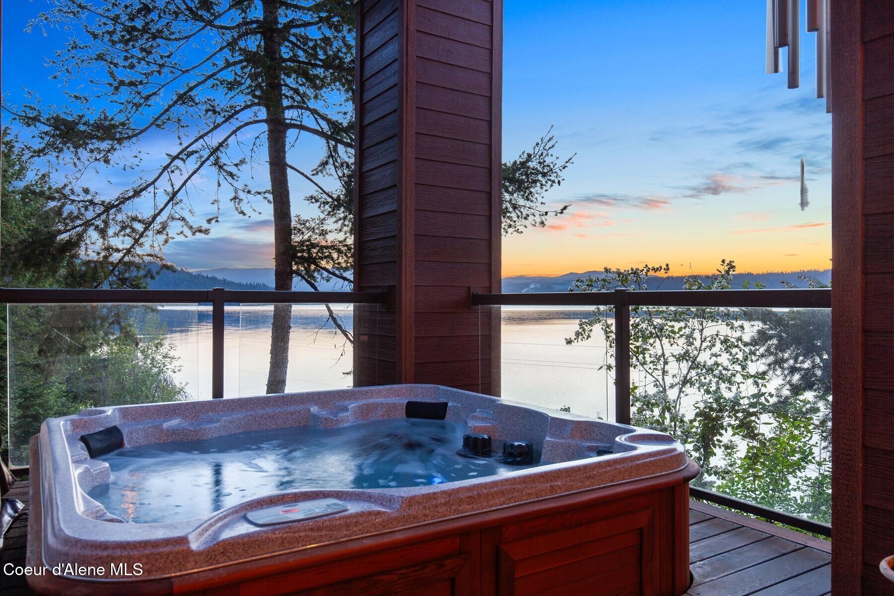 865 East Pine Ridge Drive Harrison, ID 83833 - Photo 18 of 76 Private Hot Tub