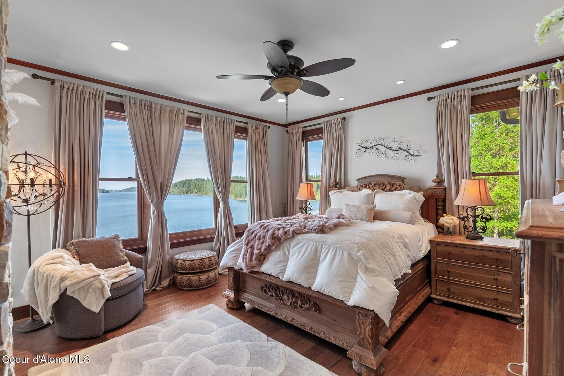 865 East Pine Ridge Drive Harrison, ID 83833 - Photo 21 of 76 Primary Bedroom Suite retreat