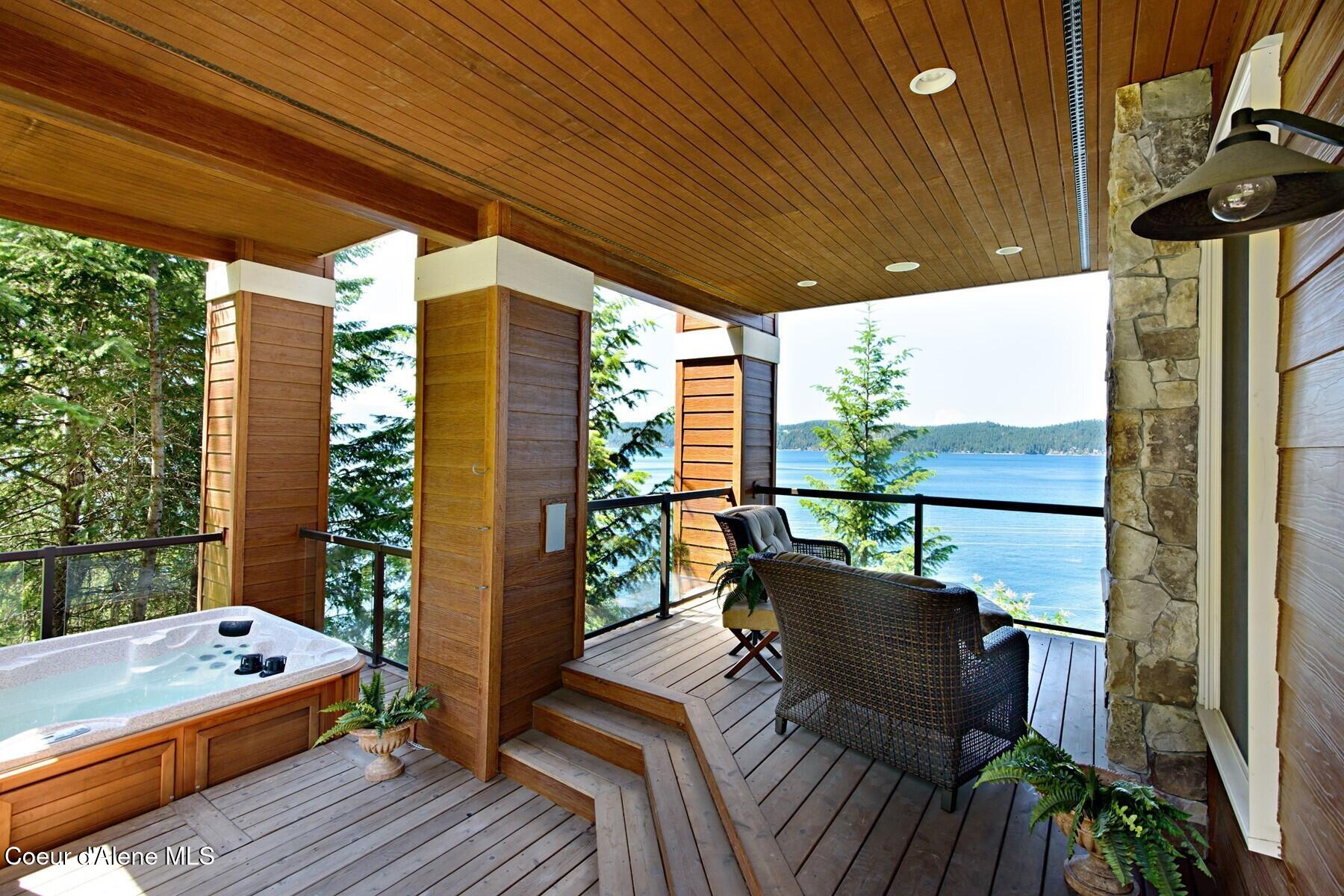 865 East Pine Ridge Drive Harrison, ID 83833 - Photo 30 of 76 The lower level deck