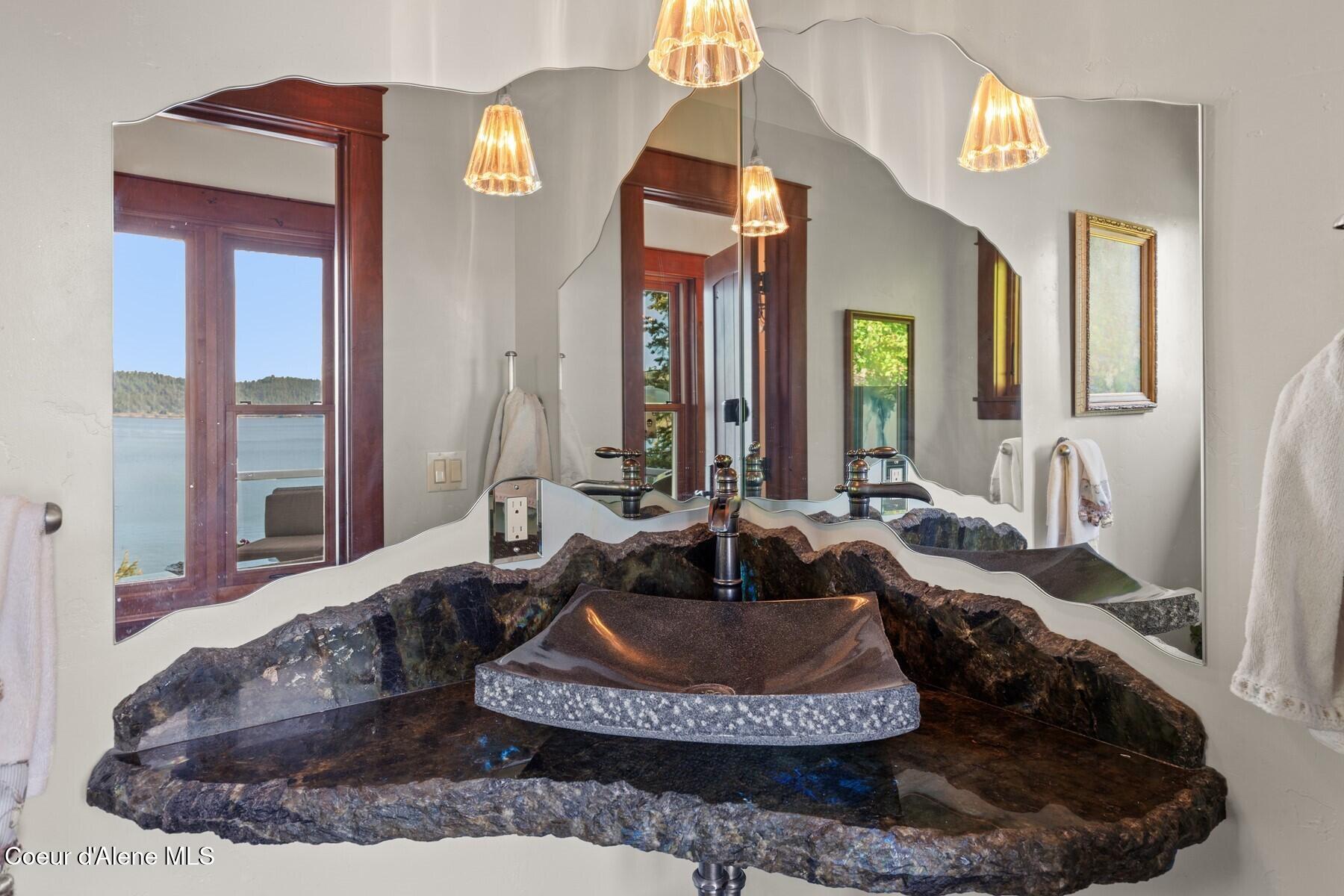 865 East Pine Ridge Drive Harrison, ID 83833 - Photo 34 of 76 Powder Room Main level