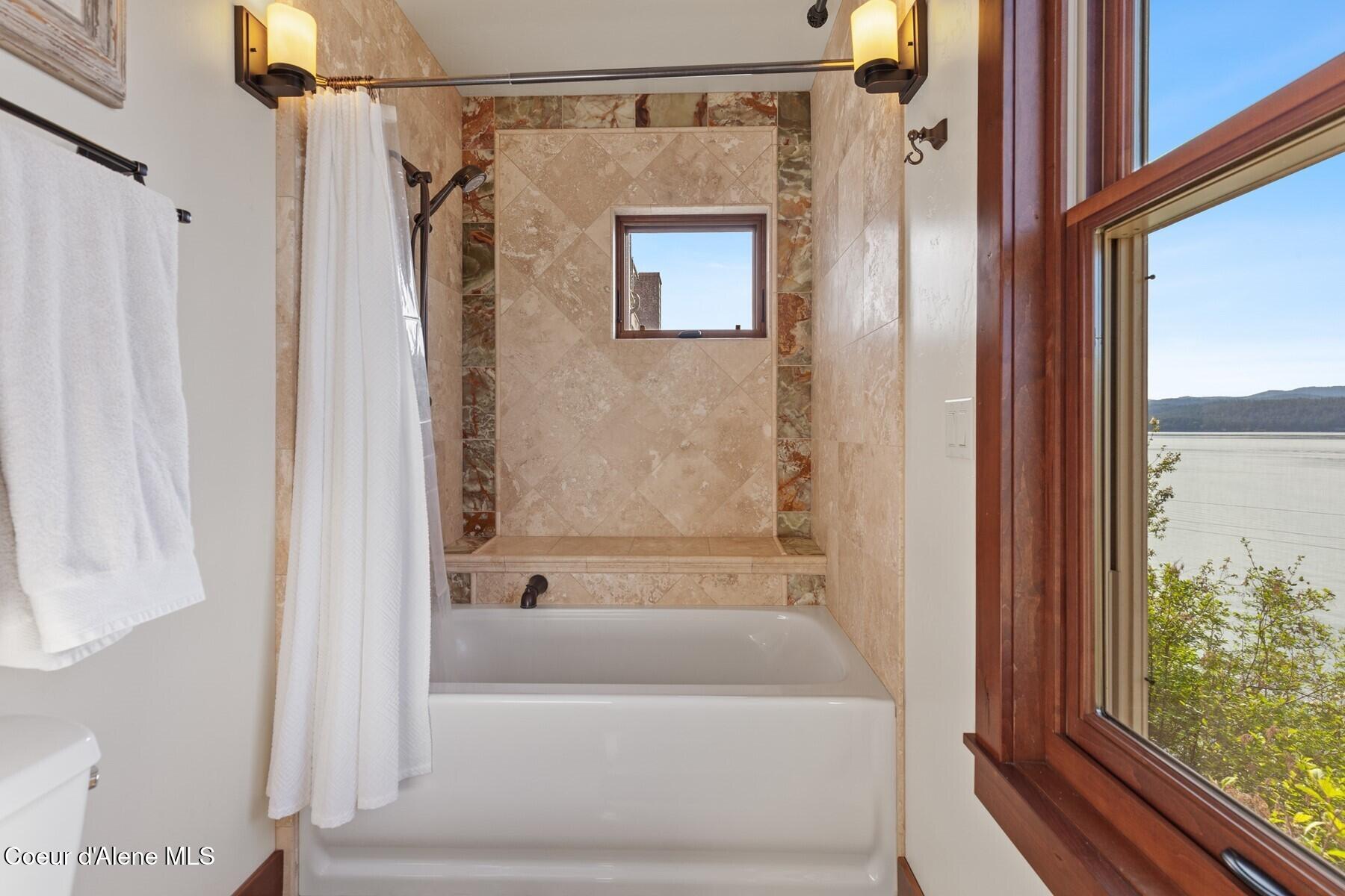 865 East Pine Ridge Drive Harrison, ID 83833 - Photo 40 of 76 Soaker Tub and Shower Jr Mstr