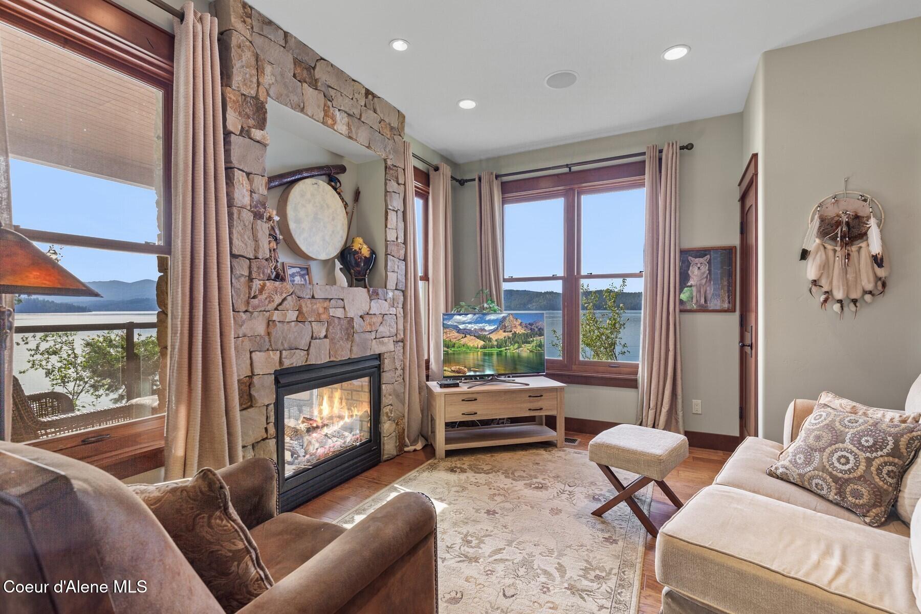 865 East Pine Ridge Drive Harrison, ID 83833 - Photo 44 of 76 Bedroom 4 lower level