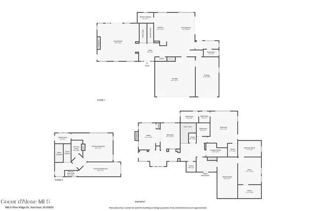 $2,495,000 | 865 East Pine Ridge Drive, Harrison, ID 83833