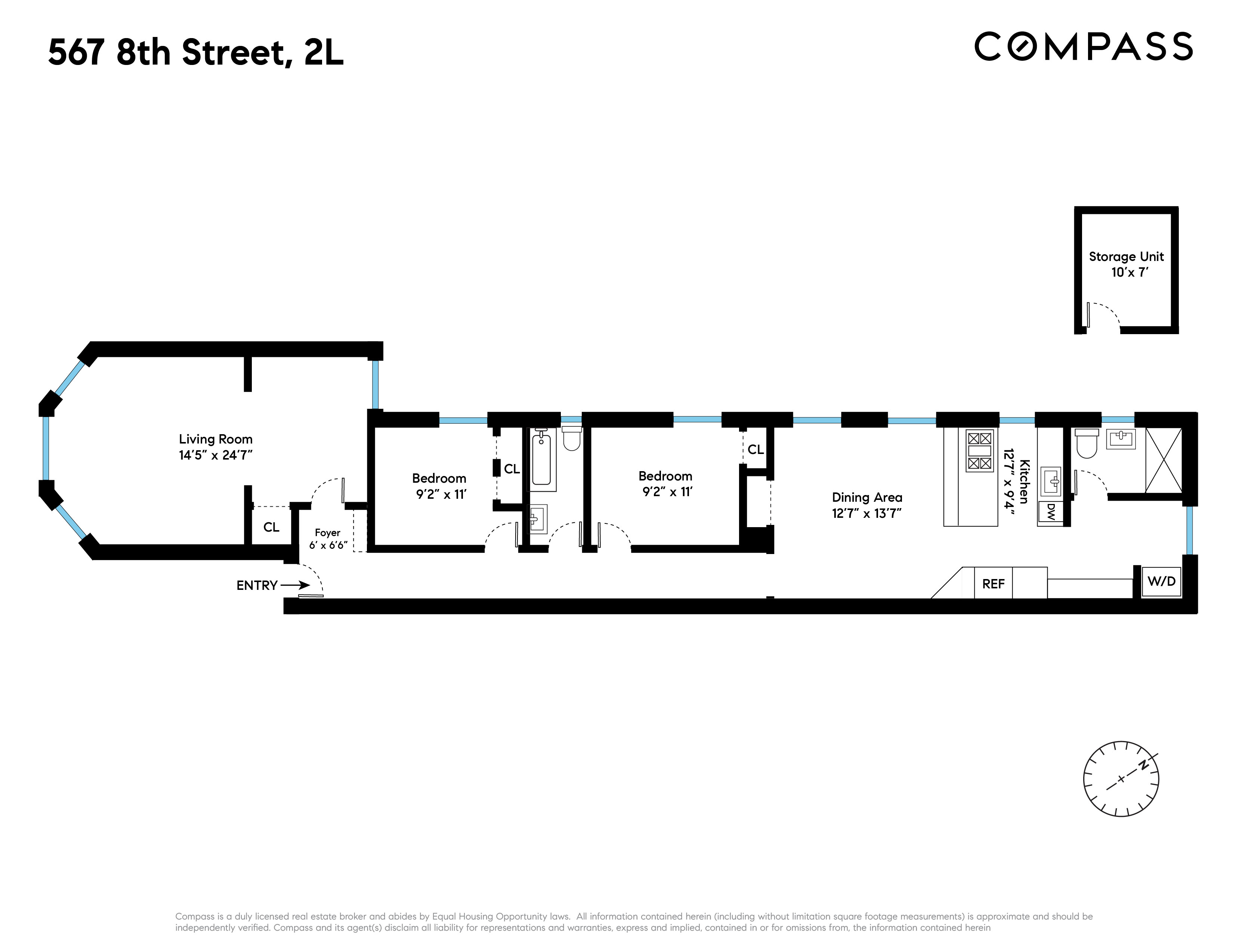 567 8th Street, Unit 2L Brooklyn, NY 11215 - Photo 19 of 20 Gallery Image 19