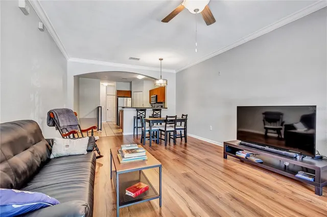 a view of a black gate