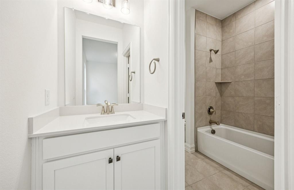 1837 Naseby Road Fort Worth, TX 76052 - Photo 5 of 9 Guest bathroom *Model Representation*