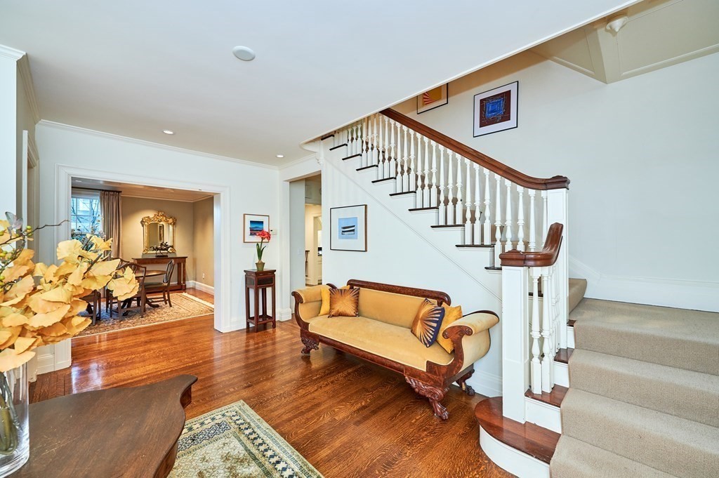 72 Pine Ridge Road Newton, MA 02468 - Photo 3 of 41 a living room with furniture and a wooden floor