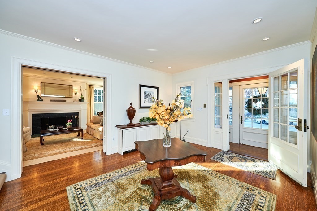 72 Pine Ridge Road Newton, MA 02468 - Photo 4 of 41 a living room with furniture and a fireplace