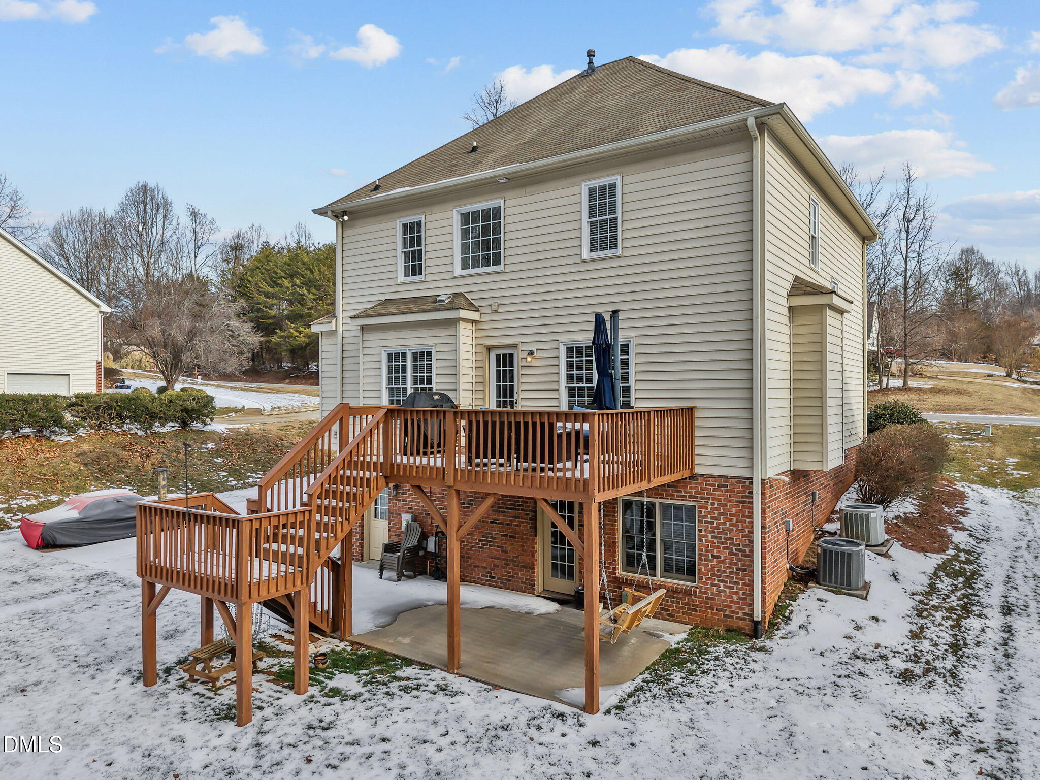7511 Kristen Drive Oak Ridge, NC 27310 - Photo 35 of 50 Back and side of house.
