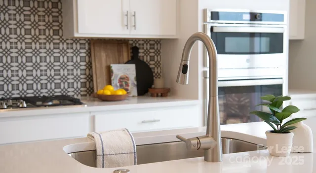 a close view of sink and tap