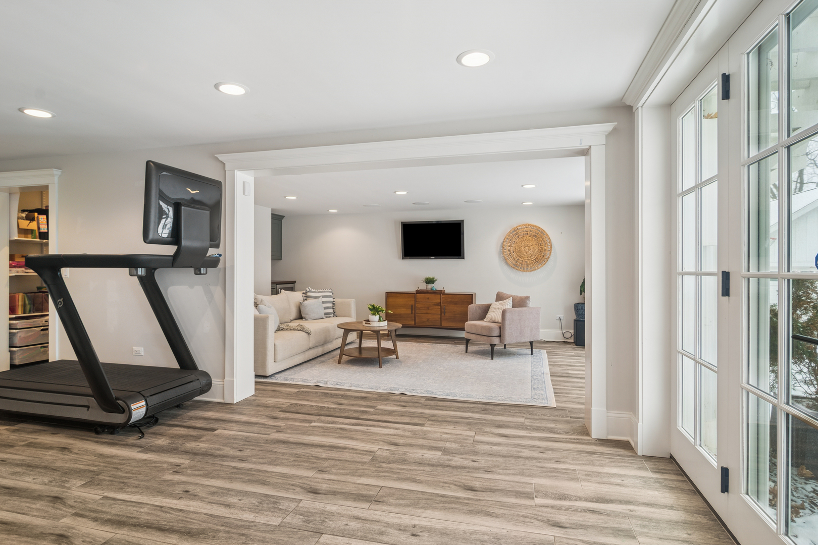 526 South Grove Avenue Barrington, IL 60010 - Photo 43 of 50 a view of living room with furniture and a flat screen tv