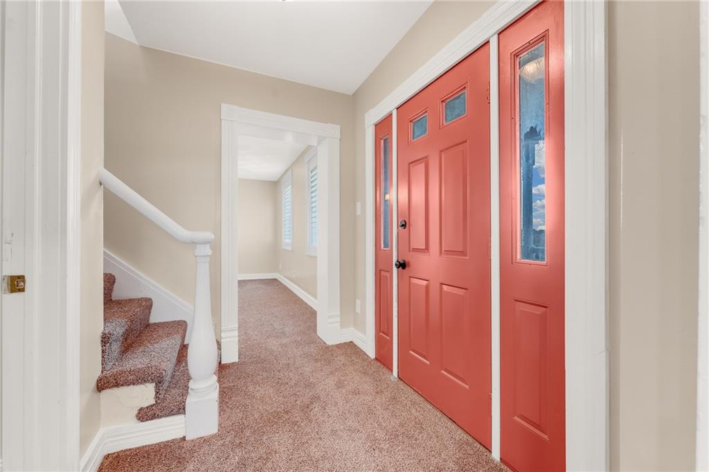 263 Goodwin Road Smithfield, PA 15478 - Photo 33 of 50 a view of an entryway with staircase