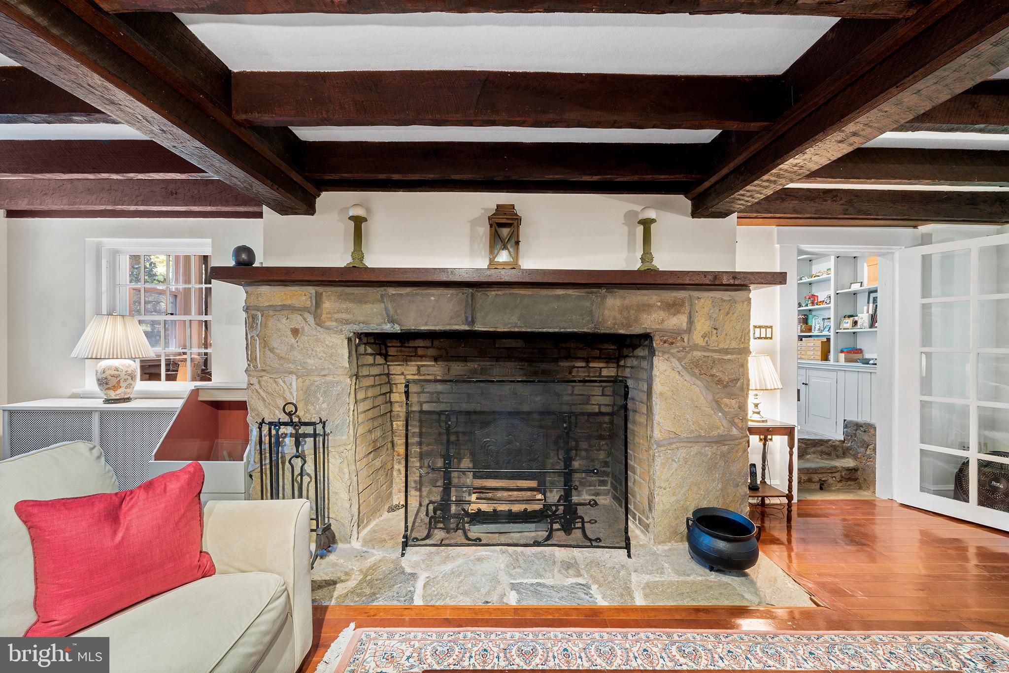 416 Radnor Road Wayne, PA 19087 - Photo 5 of 34 Fireplace