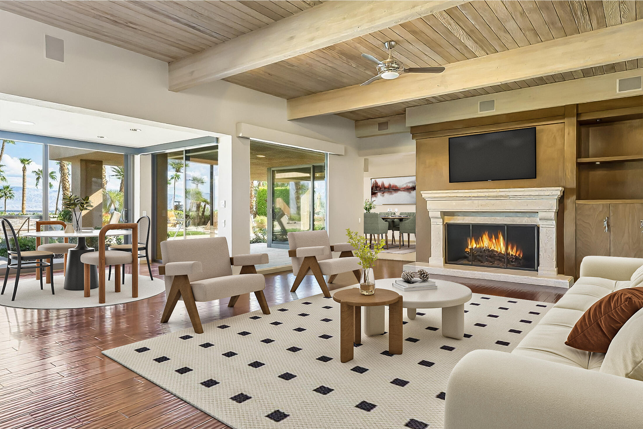 70150 Thunderbird Road Rancho Mirage, CA 92270 - Photo 14 of 67 Great room 1-6_1_2