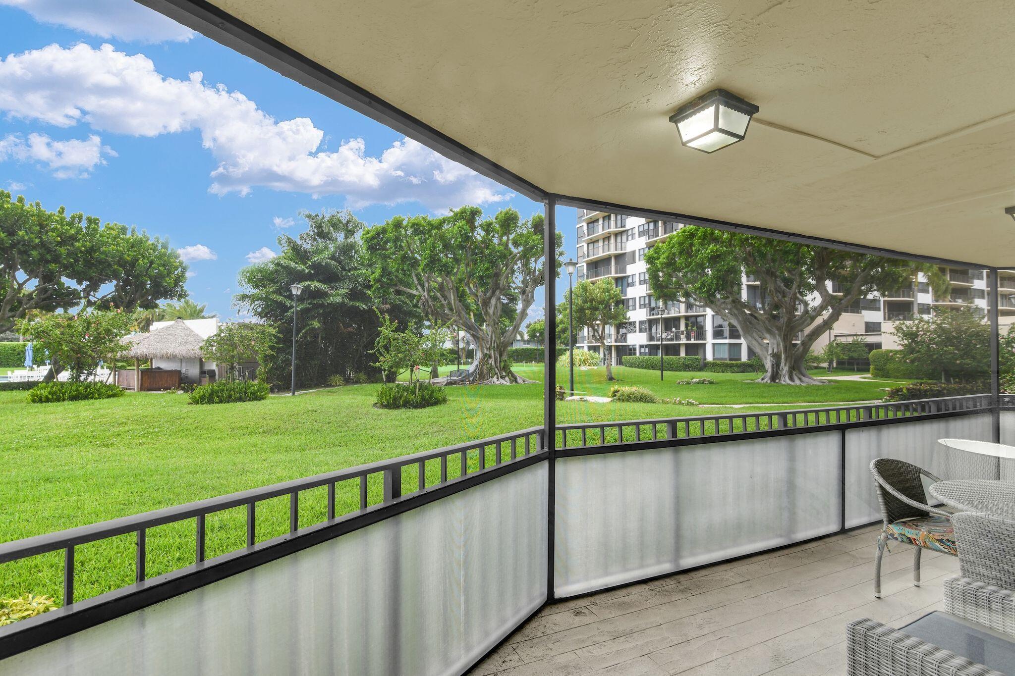 899 Jeffery Street, Unit 109 Boca Raton, FL 33487 - Photo 28 of 93 899 Jeffery 109 Balcony view 2